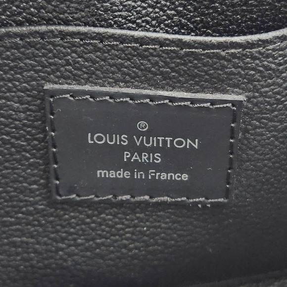 LOUIS VUITTON Epi Pochette Tick M41348 Black Pouch - Picture 4 of 10